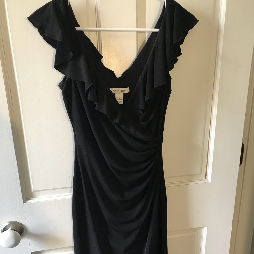 White House Black Market Black Cocktail Dress